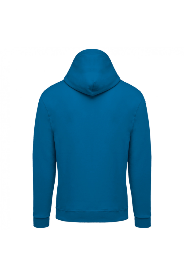 Sweat-shirt zippé capuche unisexe tropical blue – Image 2