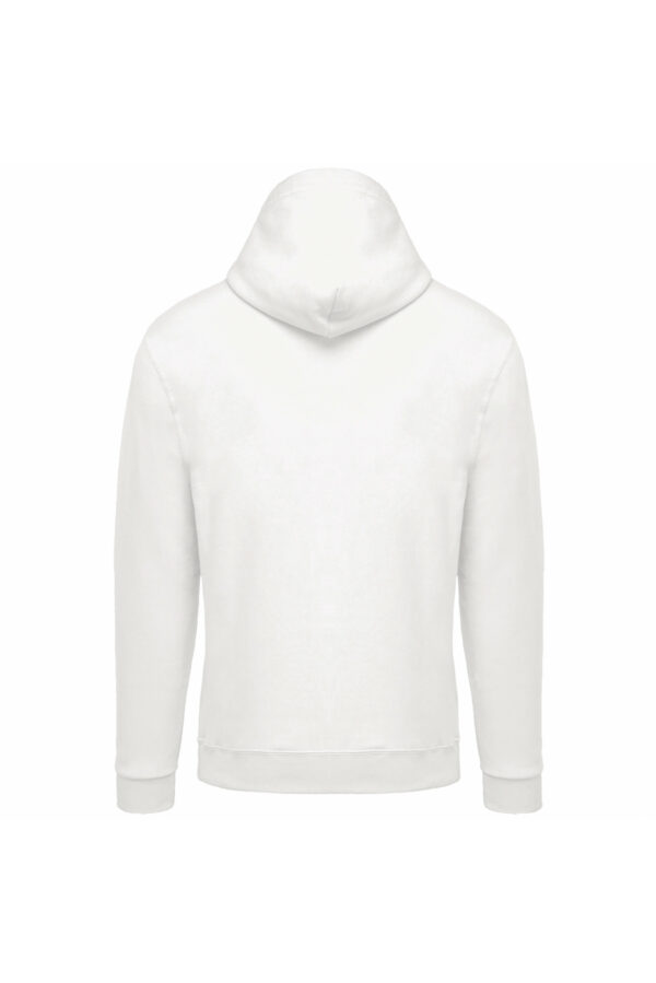 Sweat-shirt zippé capuche unisexe white – Image 2