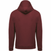 Sweat shirt zippé capuche unisexe wine dos