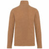 Veste micropolaire zippée camel heather dos