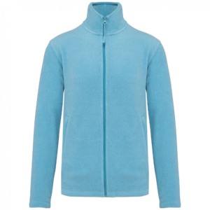 Veste micropolaire zippée homme cloudy blue heather