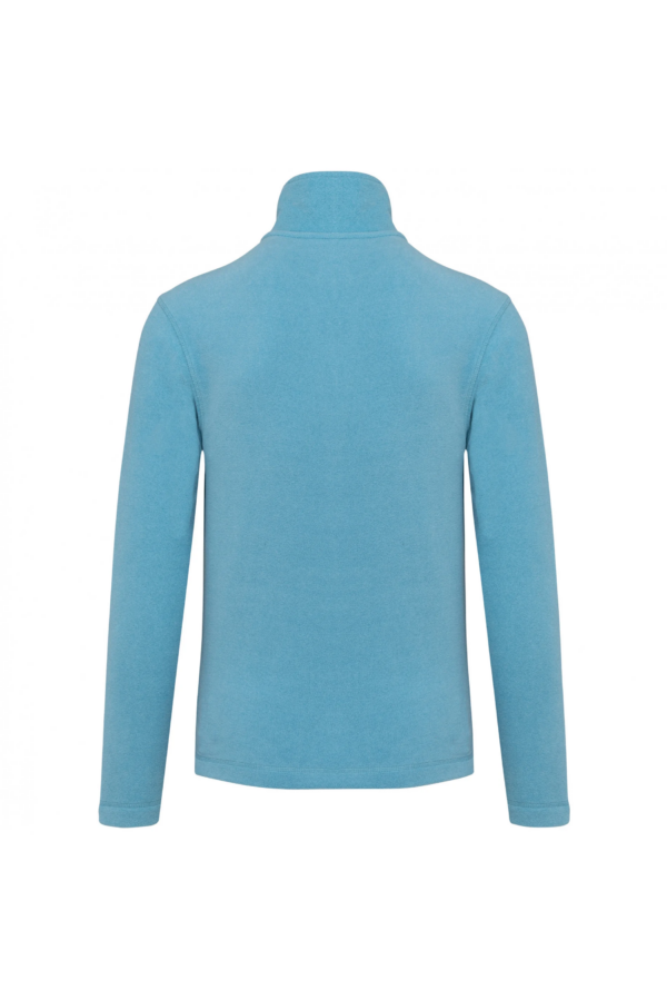 Veste micropolaire zippée homme cloudy blue heather – Image 2
