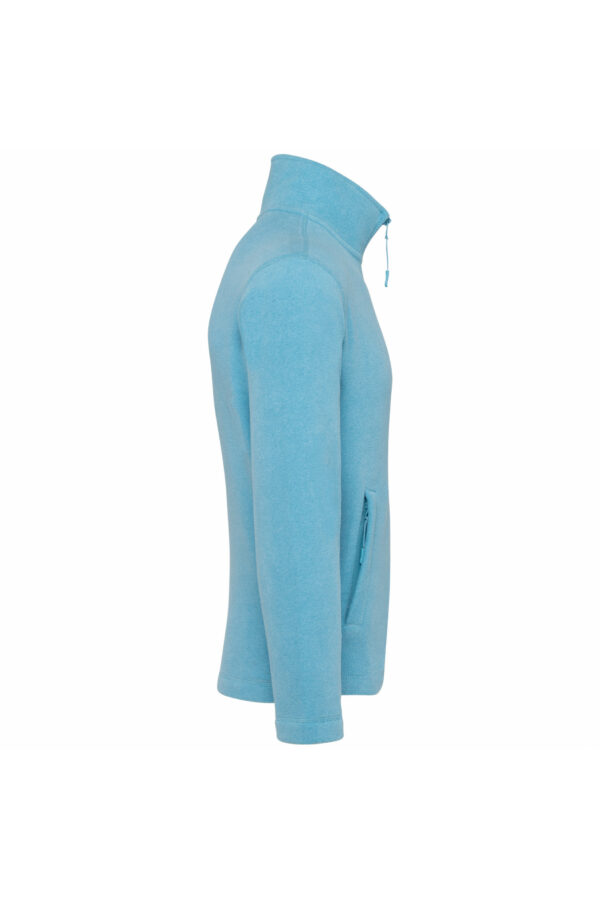 Veste micropolaire zippée homme cloudy blue heather – Image 3
