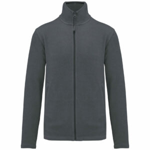Veste micropolaire zippée homme convoy grey