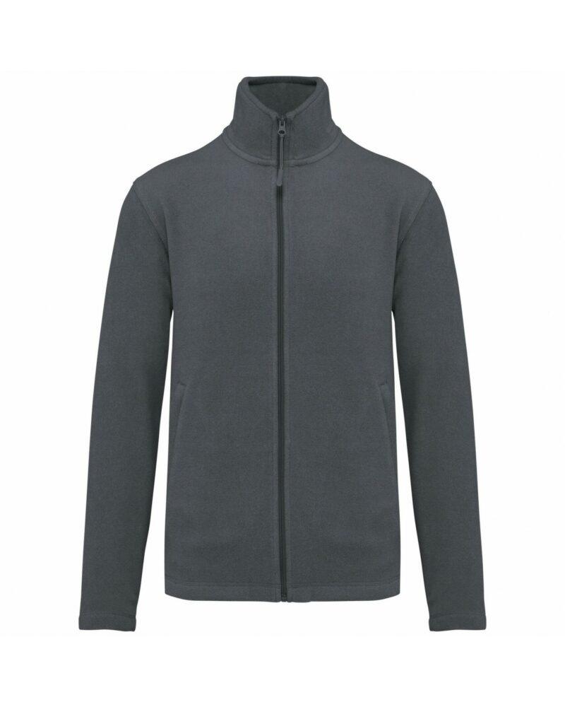 Veste micropolaire zippée homme convoy grey