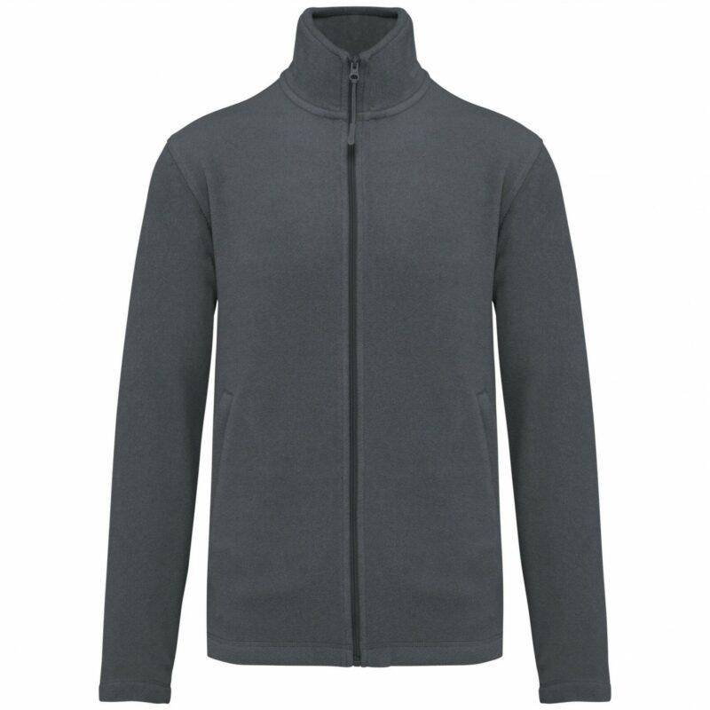 Veste micropolaire zippée homme convoy grey