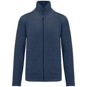 Veste micropolaire zippée homme deep blue
