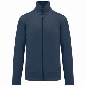 Veste micropolaire zippée homme deep blue
