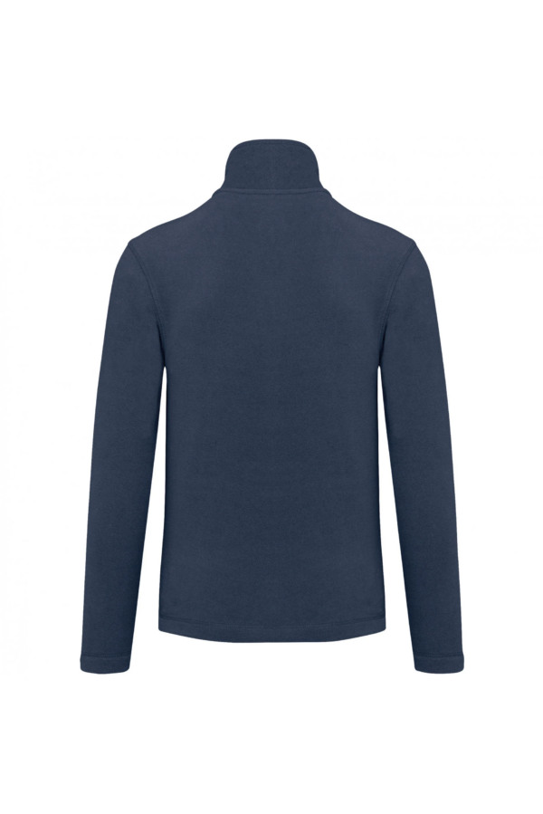 Veste micropolaire zippée homme deep blue – Image 2