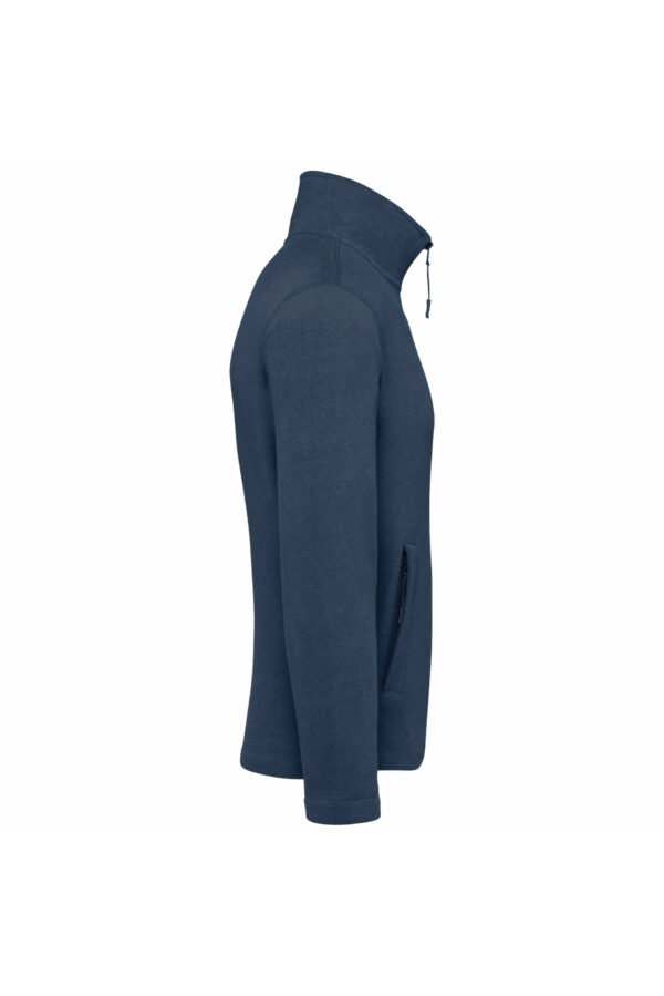 Veste micropolaire zippée homme deep blue – Image 3