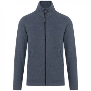 Veste micropolaire zippée homme french navy heather