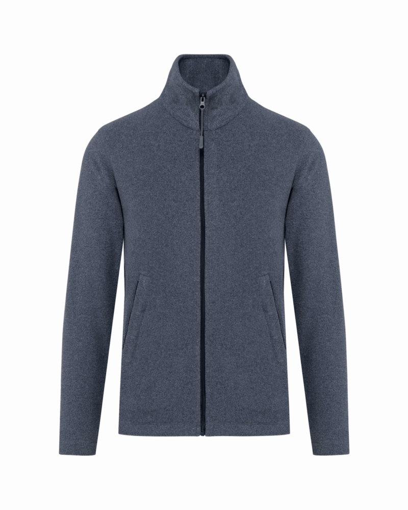 Veste micropolaire zippée homme french navy heather