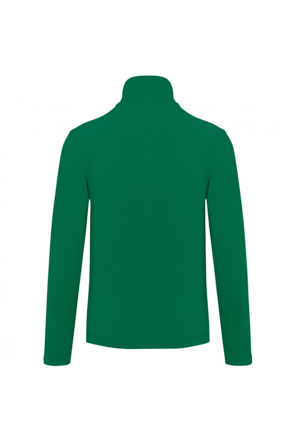 Veste micropolaire zippée homme kelly green – Image 2