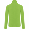Veste micropolaire zippée lime dos