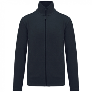 Veste micropolaire zippée homme navy