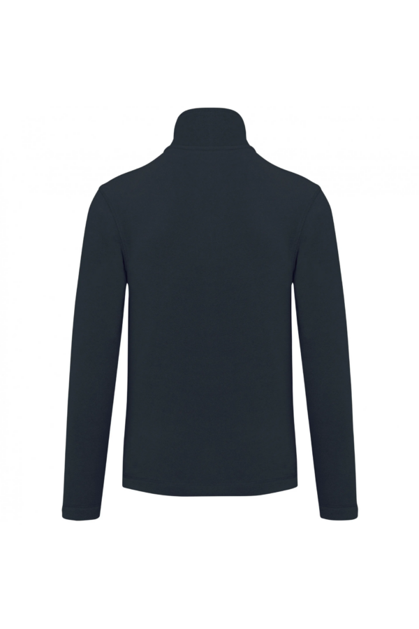 Veste micropolaire zippée homme navy – Image 2