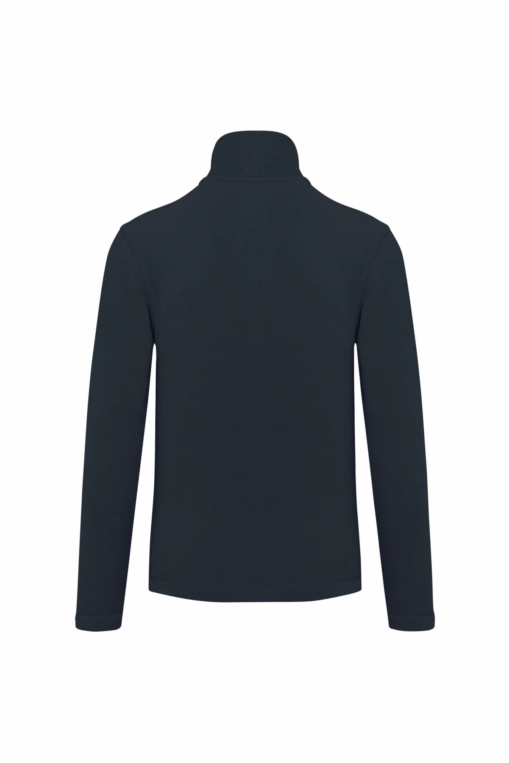 Veste micropolaire zippée navy dos