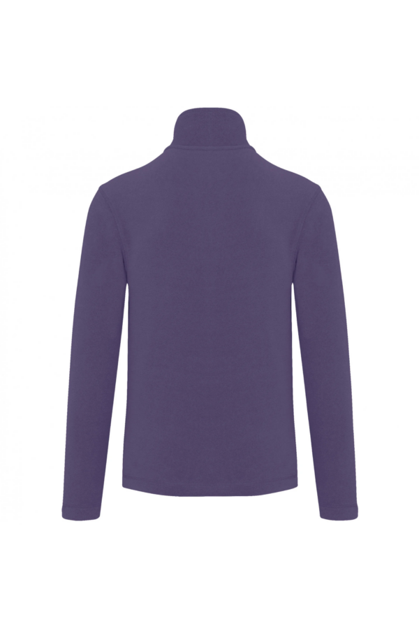 Veste micropolaire zippée homme purple – Image 2