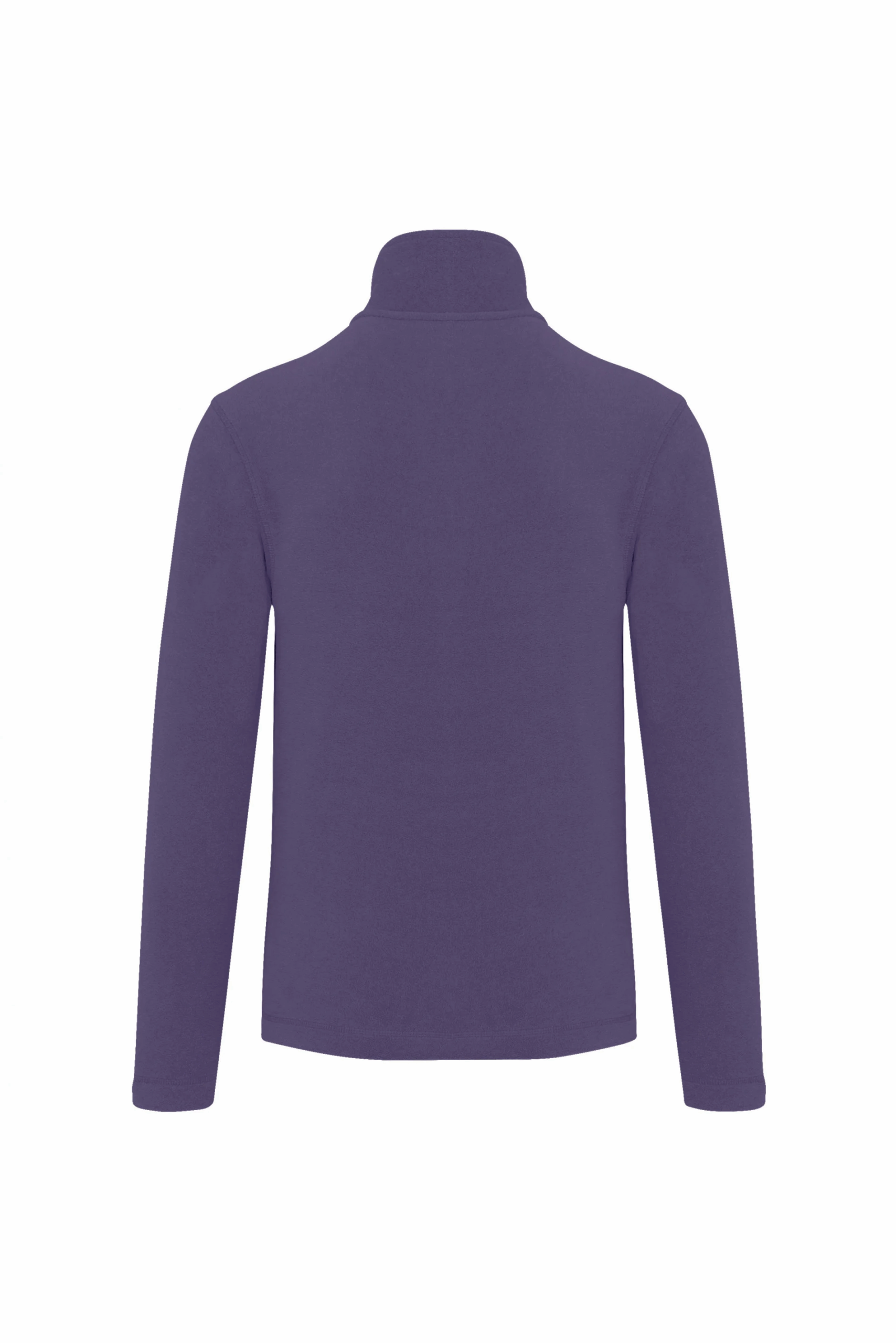 Veste micropolaire zippée purple dos