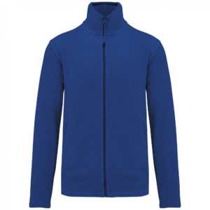 Veste micropolaire zippée homme royal blue