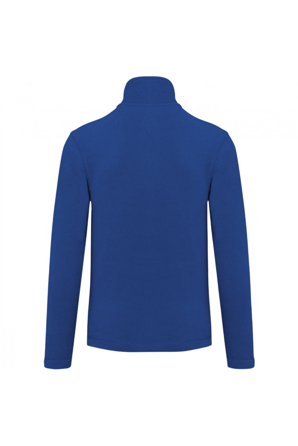 Veste micropolaire zippée homme royal blue – Image 2