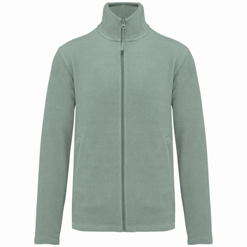 Veste micropolaire zippée homme sage