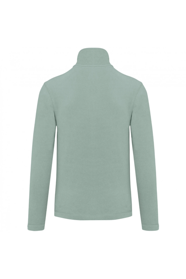 Veste micropolaire zippée homme sage – Image 2