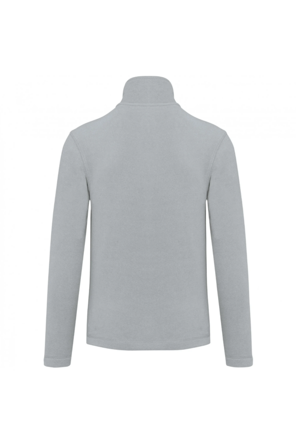 Veste micropolaire zippée homme snow grey – Image 2