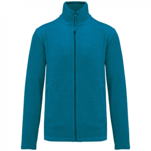 Veste micropolaire zippée homme tropical blue