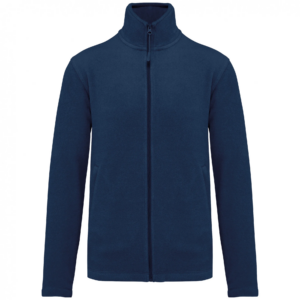 Veste micropolaire zippée homme true indigo