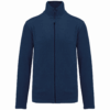 Veste micropolaire zippée true indigo avant