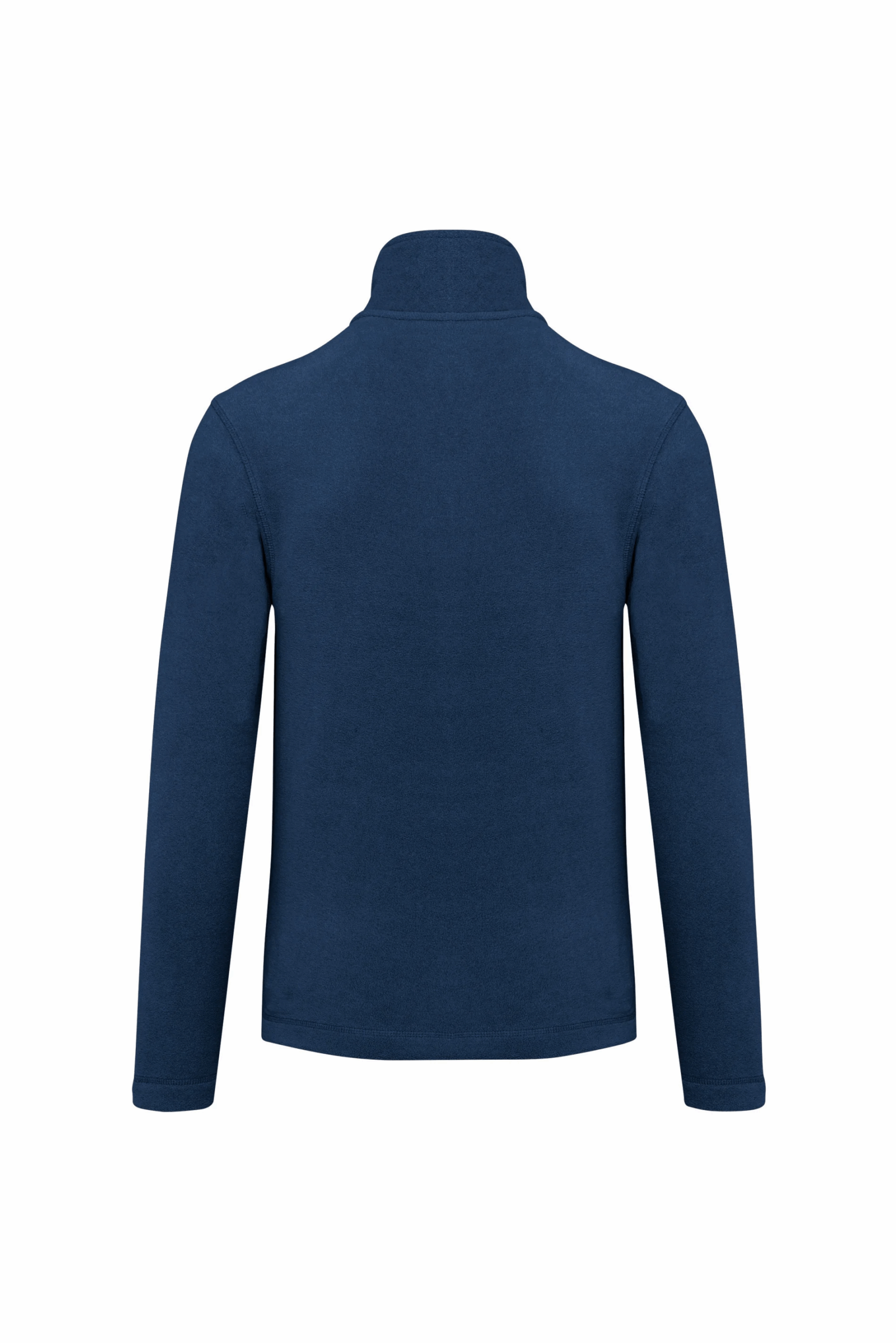 Veste micropolaire zippée true indigo dos
