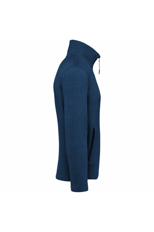 Veste micropolaire zippée homme true indigo – Image 3