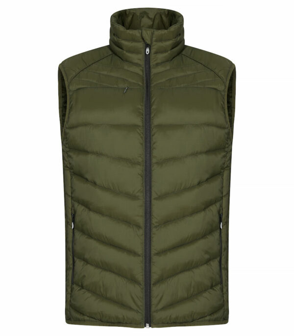 Veste Idaho sans manches vert khaki