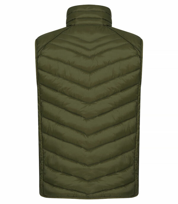 Veste Idaho sans manches vert khaki – Image 2