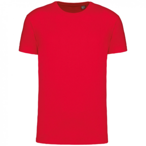 T-shirt Bio col rond homme red