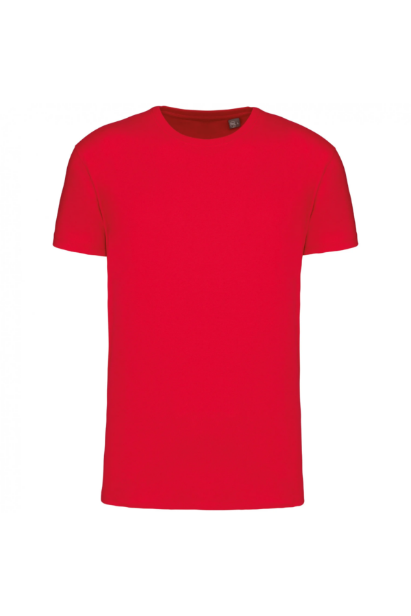 T-shirt Bio col rond homme red
