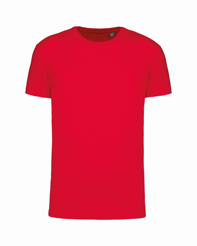 T-shirt Bio col rond homme red