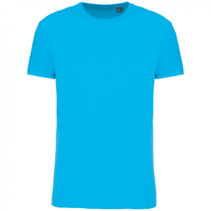 T-shirt Bio col rond homme sea turquoise