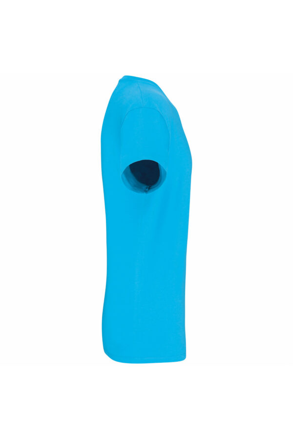 T-shirt Bio col rond homme sea turquoise – Image 3
