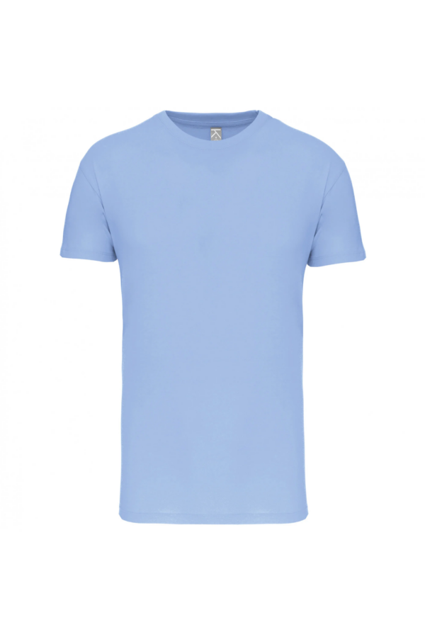T-shirt Bio col rond homme sky blue
