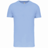 t-shirt bio 150IC col rond homme sky blue avant
