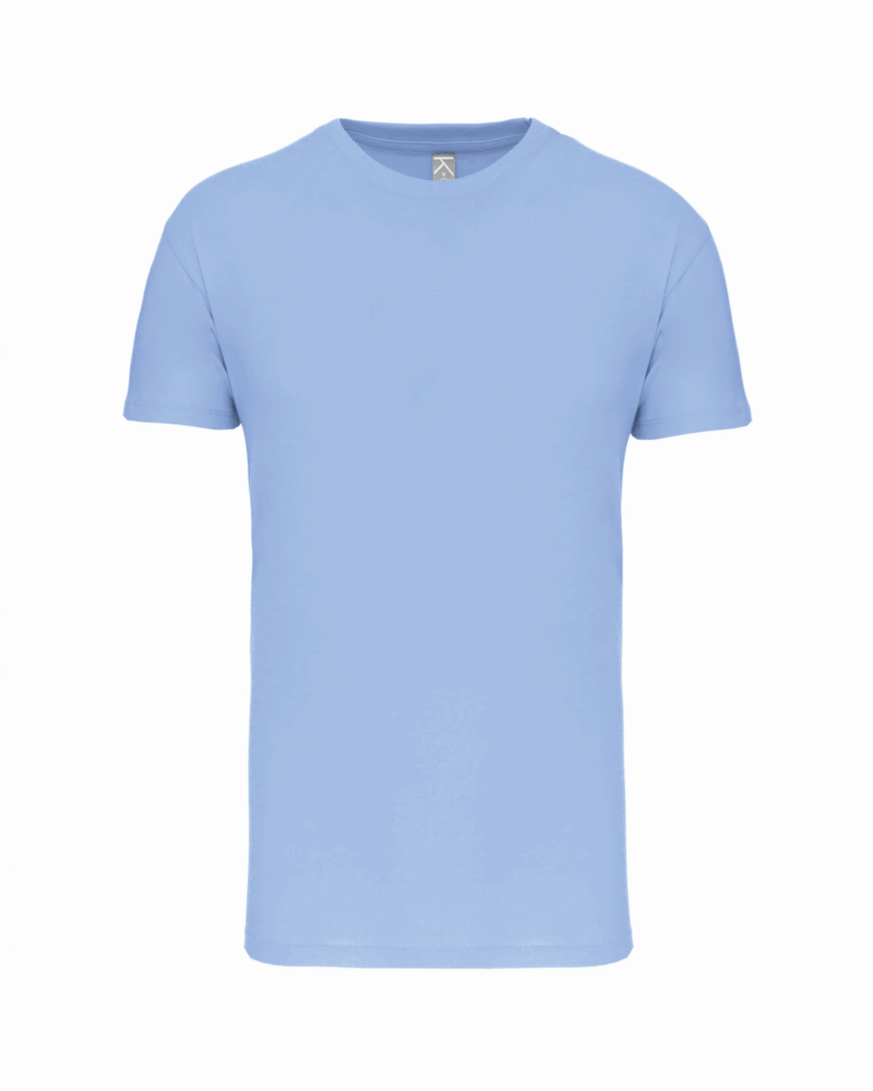 T-shirt Bio col rond homme sky blue