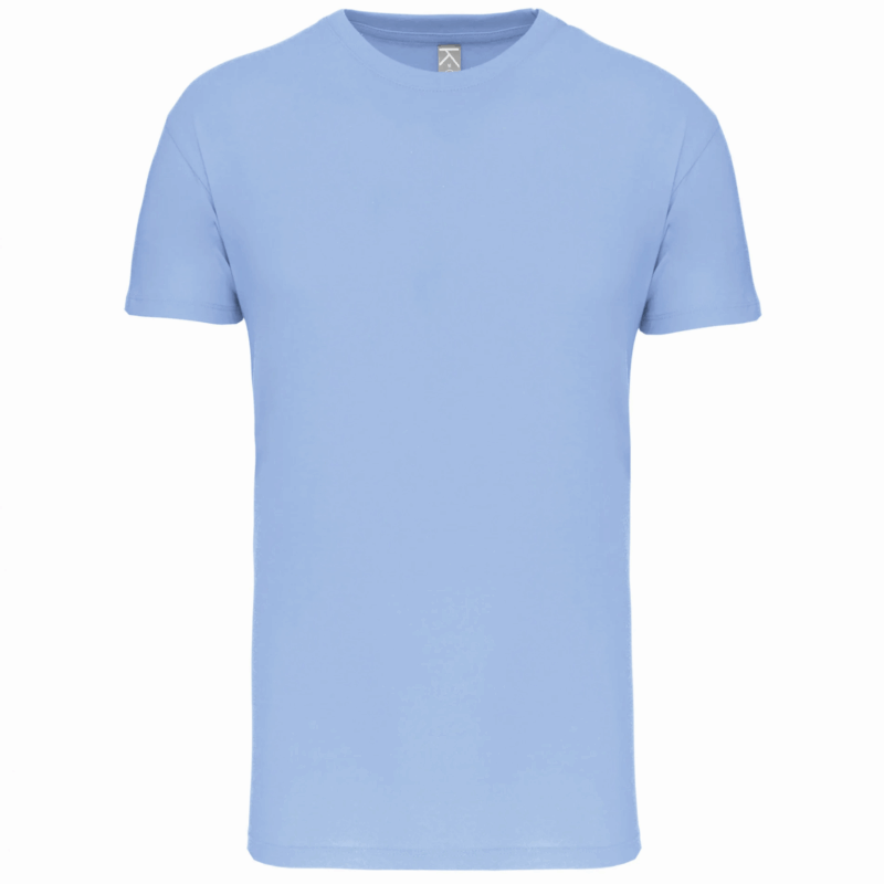 T-shirt Bio col rond homme sky blue