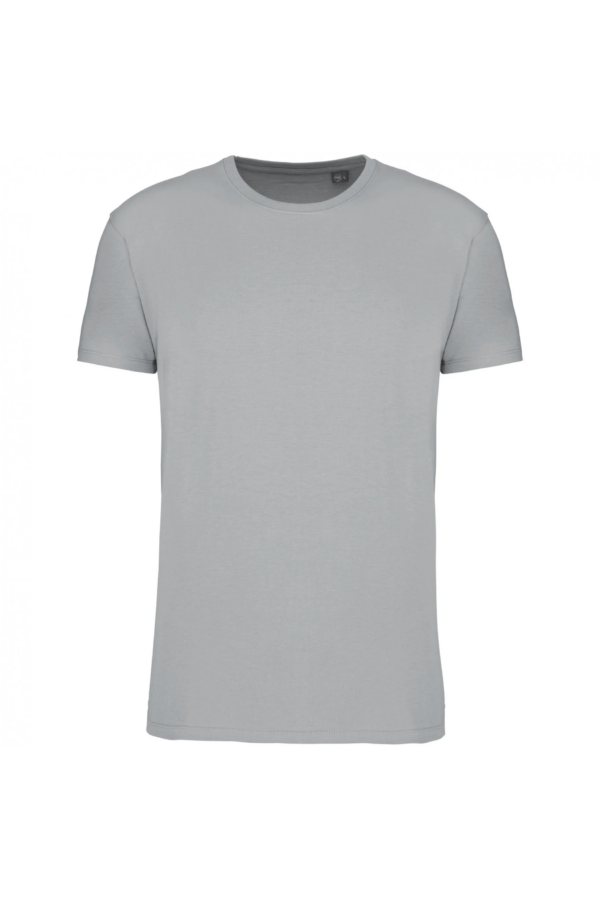 T-shirt Bio col rond homme snow grey
