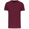 t-shirt bio 150IC col rond homme wine avant