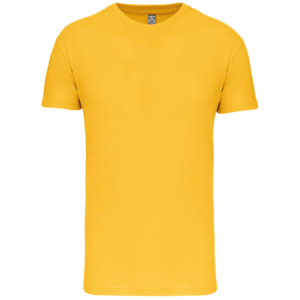 T-shirt Bio col rond homme yellow