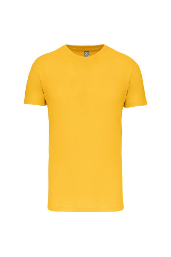 T-shirt Bio col rond homme yellow