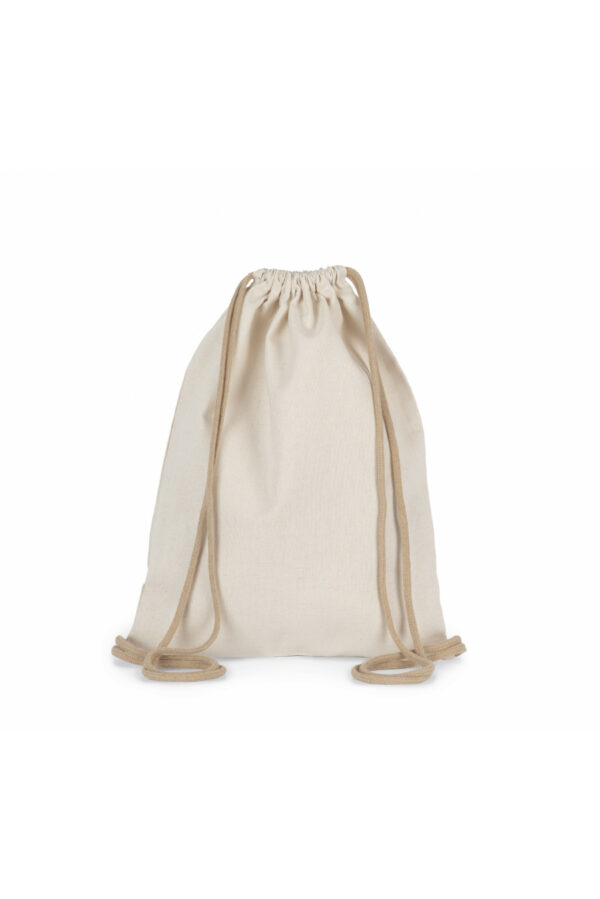 Sac à dos recyclé à cordon coulissant écume