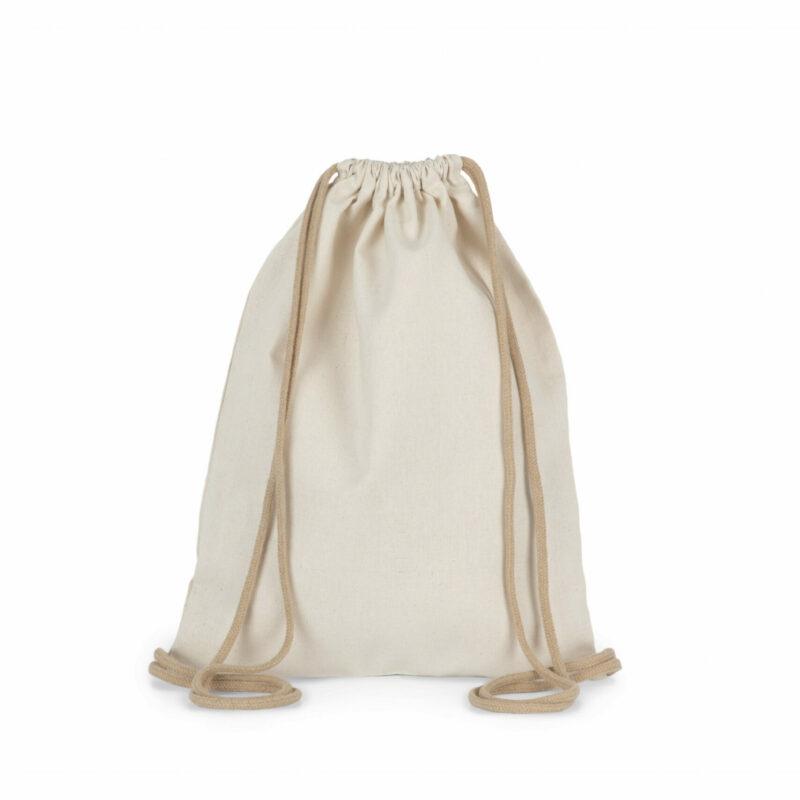 Sac à dos recyclé à cordon coulissant écume